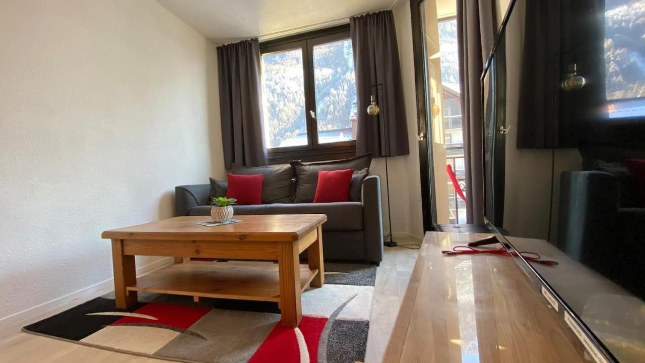 Chamois De Chamonix, Confortable 2 Pieces, Balcon, Parking Gratuit Экстерьер фото